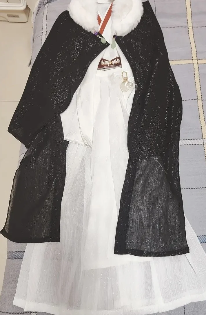 

Black Coat BJD Ancient Costume Uncle 70CM 75CM Doll Clothes, Long-Kui 73CM Skirt Free Shipping