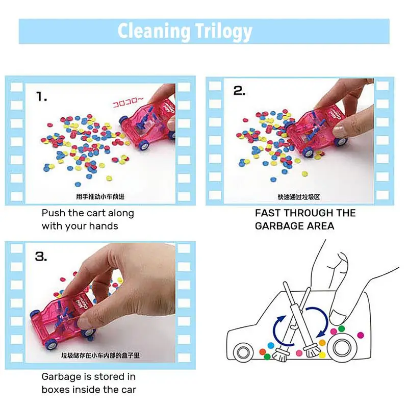 طاولة سيارة صغيرة أداة تنظيف الغبار ، ممحاة سطح المكتب ، Ceaner سطح المكتب ، لوحة المفاتيح كنس سطح المكتب ، لعب سيارة صغيرة للمنزل ، اكسسوارات المكاتب #5