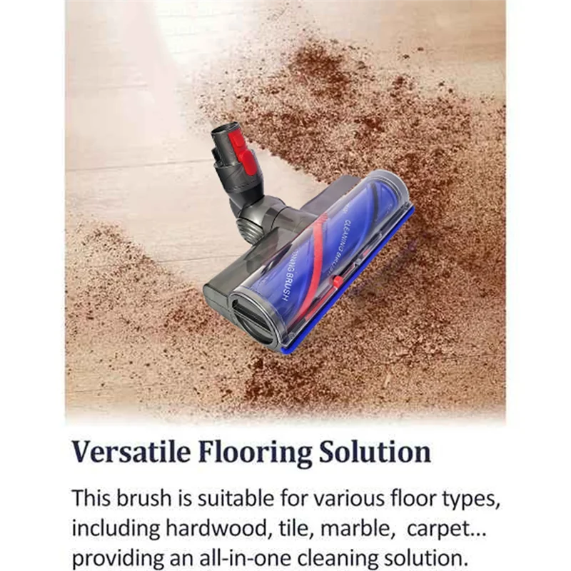 ABXH 다이슨 V7 V8 V10 V11 V15 카펫 러그 나무 바닥용 진공 부착물용 퀵 릴리스 엉킴 방지 클리너 헤드