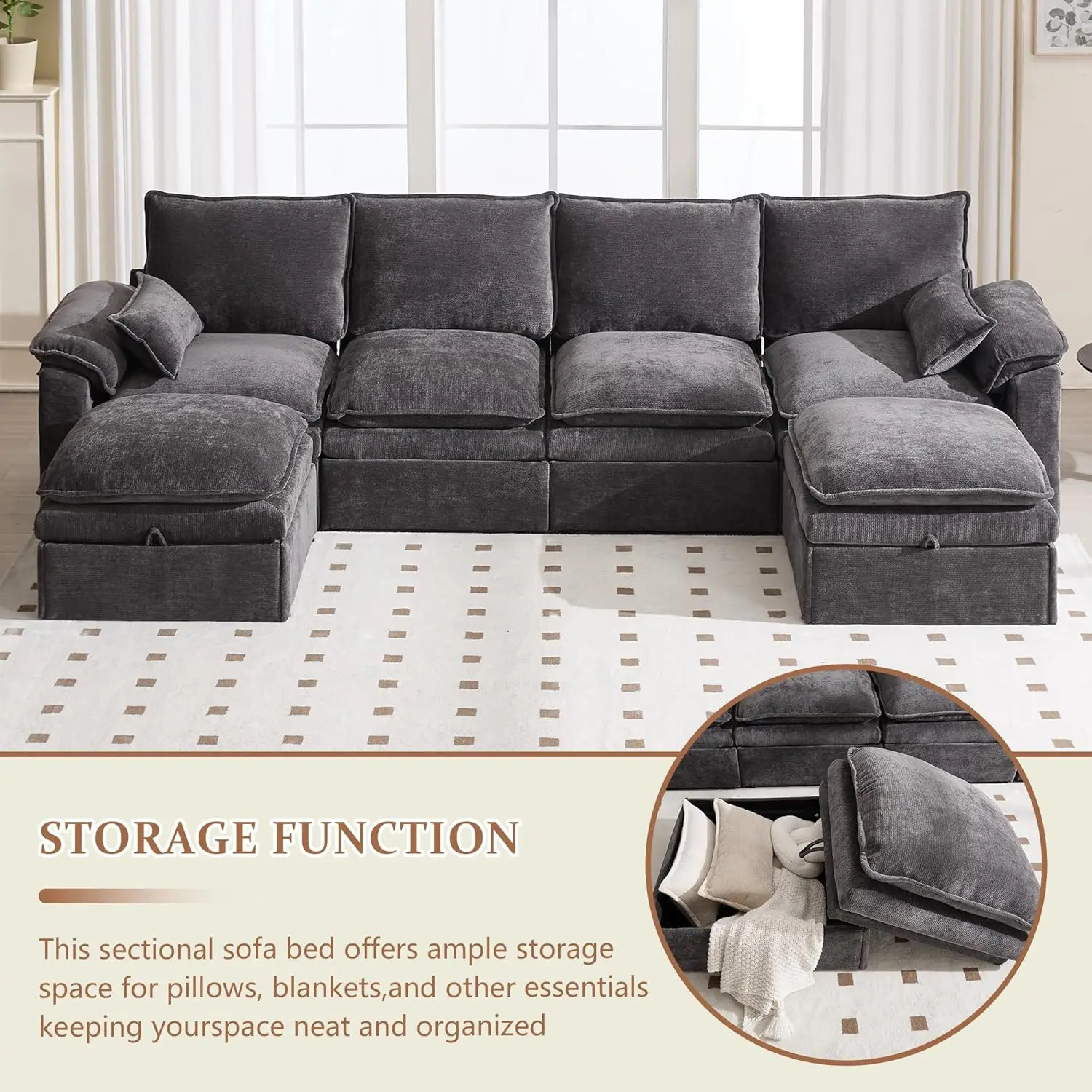 Thumbnail 3 - #34 Best Rated Modular Sectional Sofas to Buy in 2026