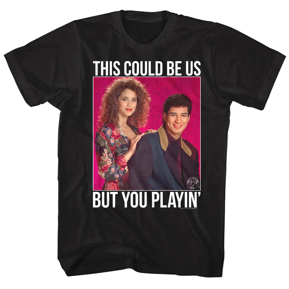 Saved By The Bell Slater Jessie Playin' Men's T Shirt This Could Be Us