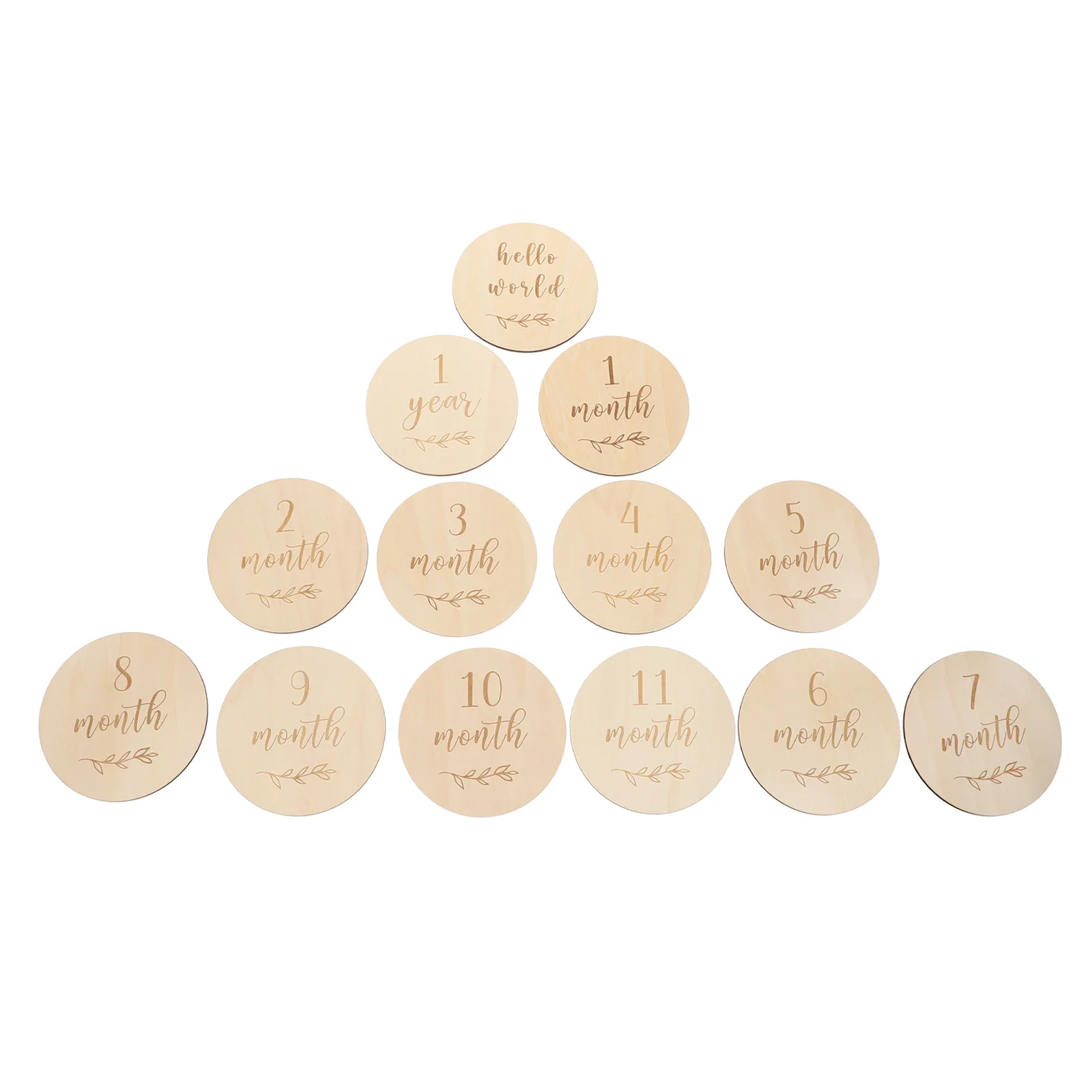 13-pecas-cartoes-comemorativos-de-crescimento-do-bebe-em-madeira-aderecos-mensais-para-fotos-de-recem-nascidos-seguros-e-amigaveis-a-pele-cartoes-de-anuncio-de-bebe