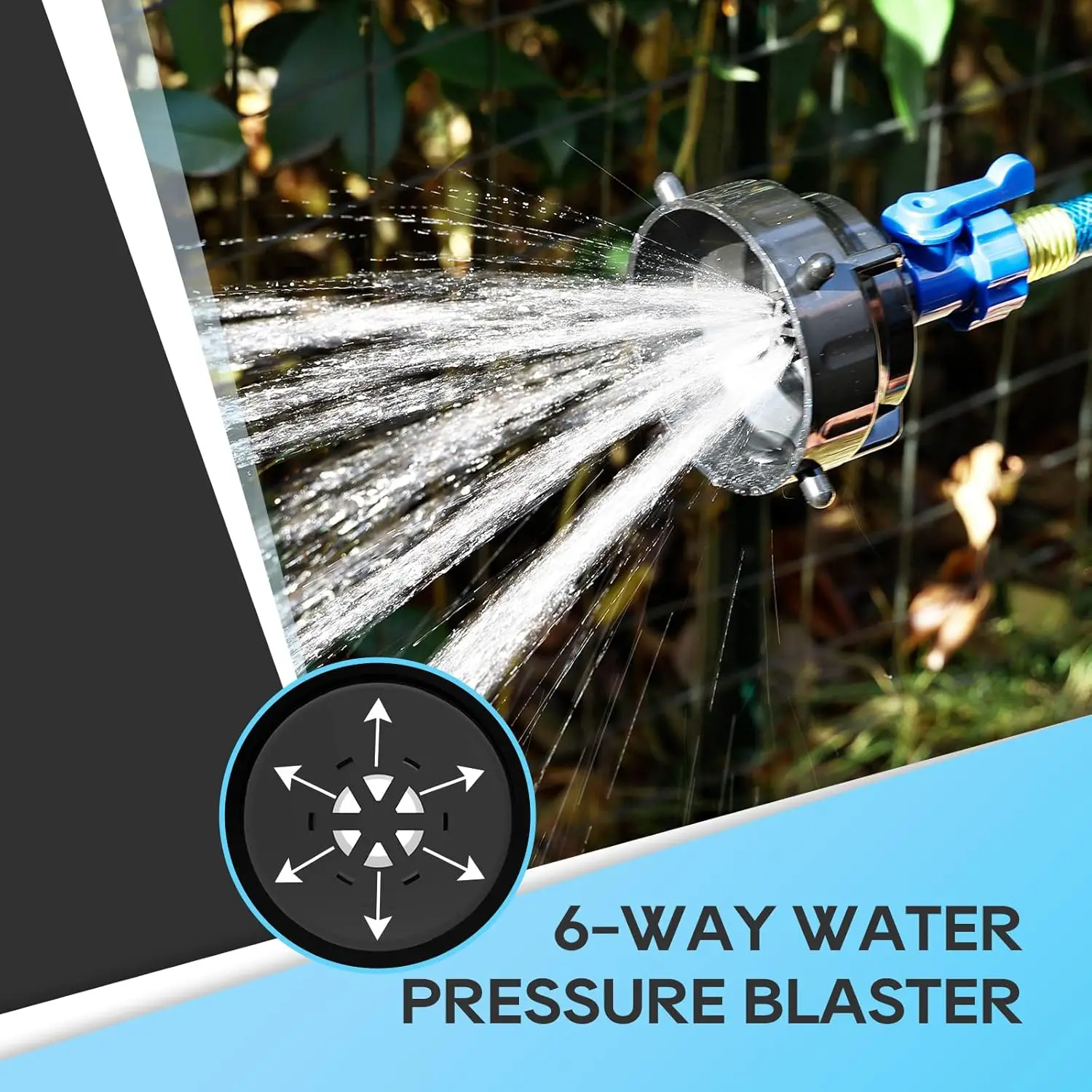 

Насадка для промывки дренажной системы водонагревателя для автодомов и кемперов, совместимая с 3-дюймовым шлангом для слива, простая в использовании и чистке