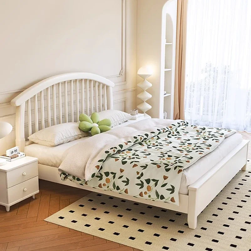 

Bedroom Modern Bed Bunk Queen Luxury Storage Castle Bed Girls Multifunctional Beauty Japanese Camas De Casal Salon Furniture