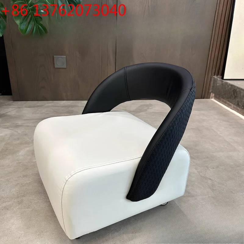 Sillones Elegantes para Sala de Estar, Sillones Blancos de Lectura, Sillones Negros Cómodos, Muebles Modernos para el Hogar