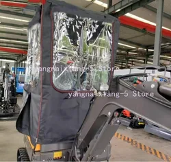 Mini Excavator Car Cover Warm Awning Pvc Windproof For Kubota Sany Customizable