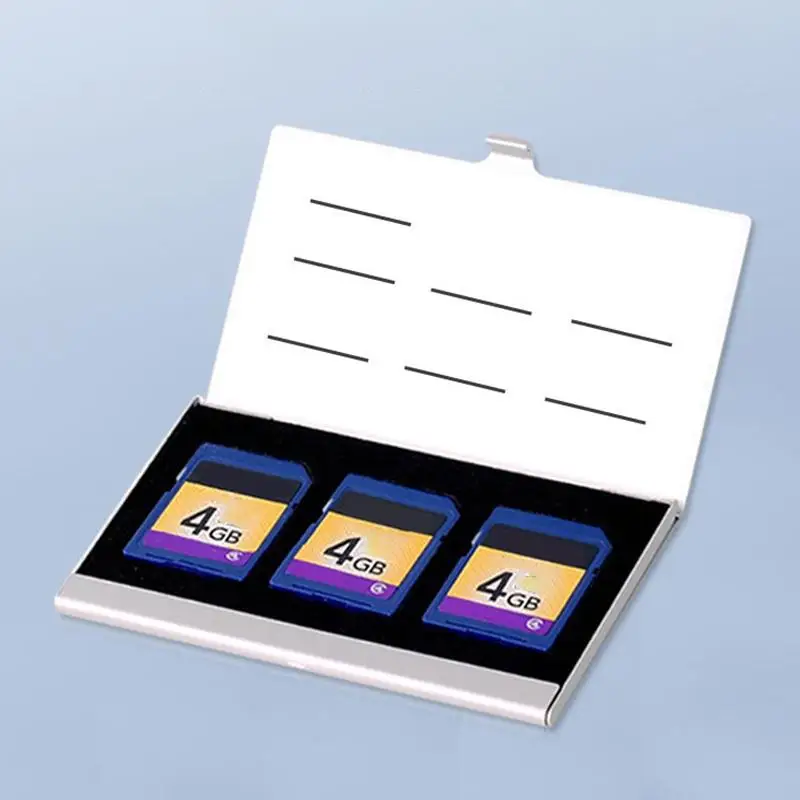 Memory Card Storage Box Plastic Micro For MMC TF Protector Case For Card Micro SIM Card CF MS TF Mirco