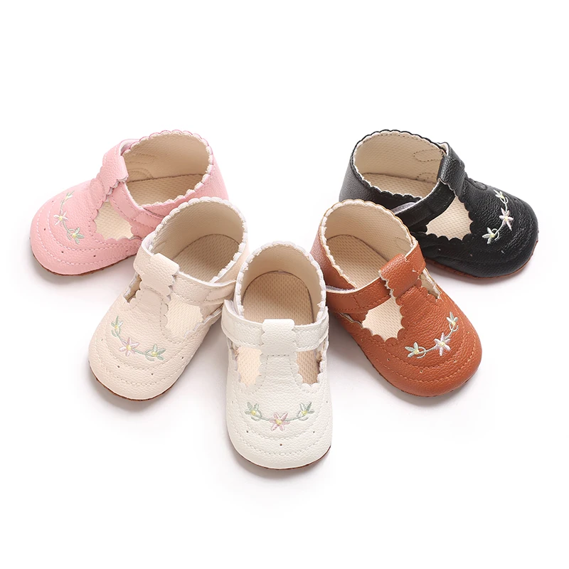 0-18M Baby Mädchen Prinzessin Schuhe Niedlich Gedruckt Weichen Stoff Unten Anti-rutsch Frühling und Herbst Prinzessin Schuhe erste Schritt Schuhe – Detail 3