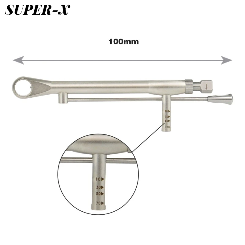 

Динамометрический ключ для зубного импланта, инструмент с драйверами из нержавеющей стали, стоматологические инструменты для ремонта