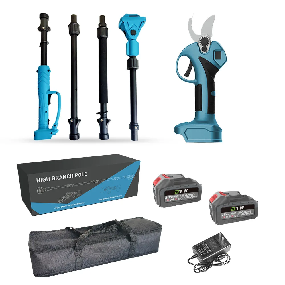 

A2-0030 Extension Pole Scissors Aerial Pruning Shears Electric Brushless Pruning Shears