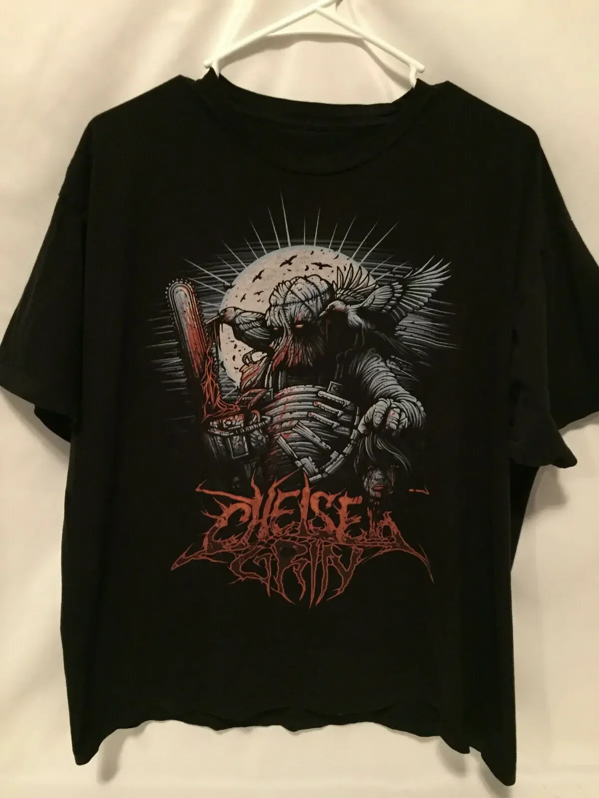Chelsea Grin Multicolored Graphic Band Shirt Men'S Size Large?