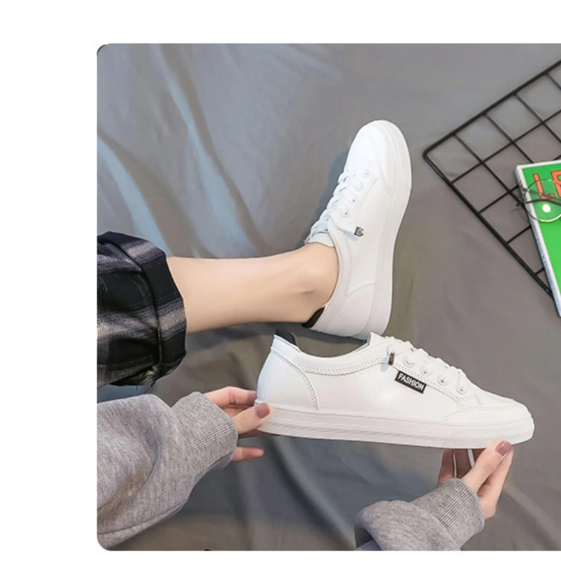 Women Shoes 2023 Comfort Breathable White Shoes Women Non Slip Lace Up Sneakers Women Fashion Mesh Casual Sport Shoes Zapatos