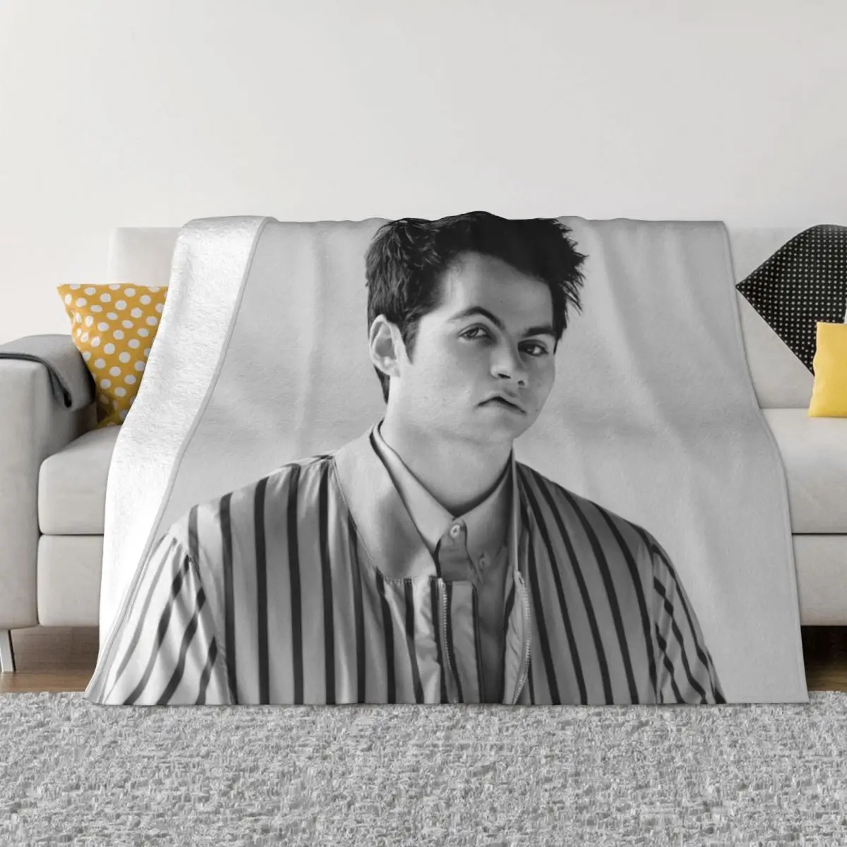 

Одеяло Dylan O'Brien 000951, одеяло на заказ, одеяло для пар, персонализированные одеяла, пледы