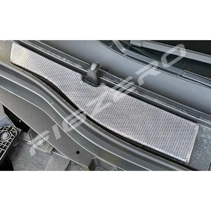 Air Conditioning Inlet Filter Insect Proof Mesh Steel Black Water Channel Protection Cover Metal for Xpeng X9 2024