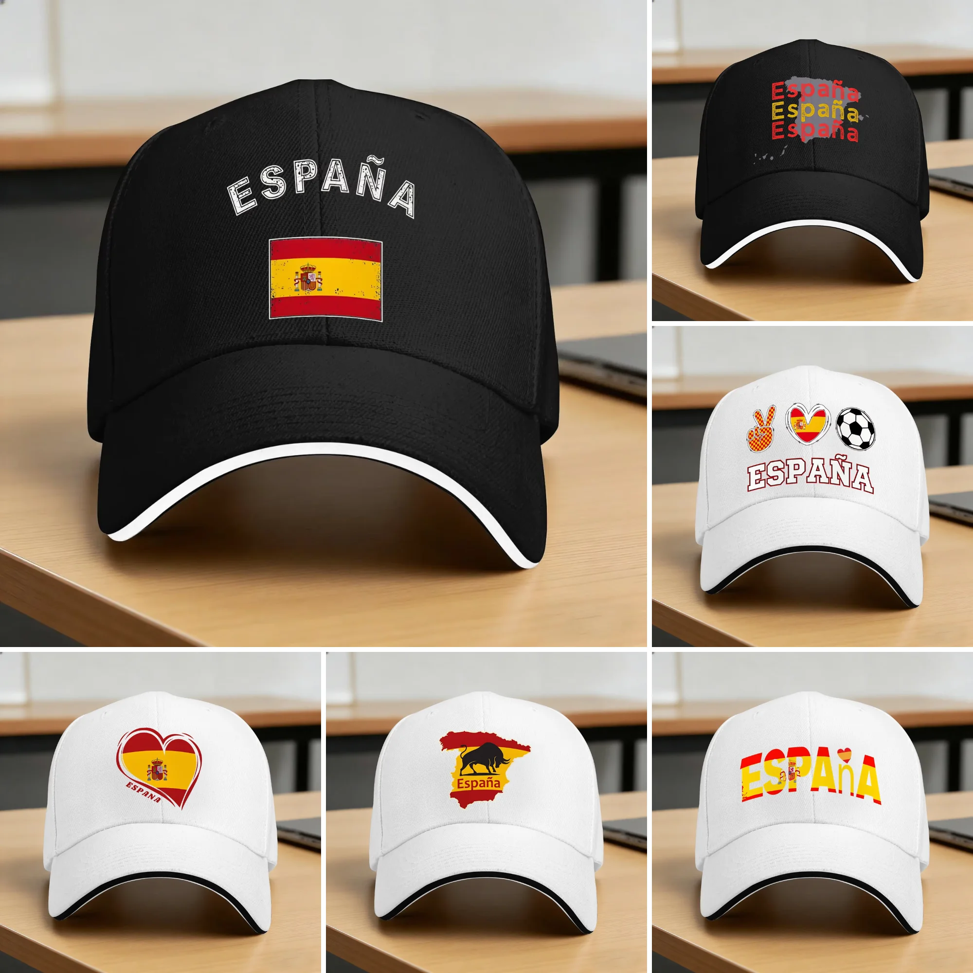 MAKE SPAIN GREAT AGAIN Baseball Cap  y2k Funny Trucker Hat Spring Unisex-Teens Hiking Fishing Snapback Cap