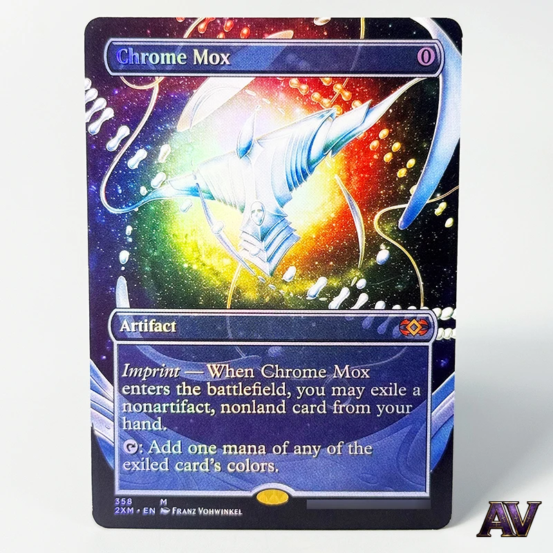 

Коллекционные карты Fólio Chrome Mox №358 M Card Artifact - Вечная классика: винтажные игровые магические редкие коллекционные карты-прокси [на английском языке]