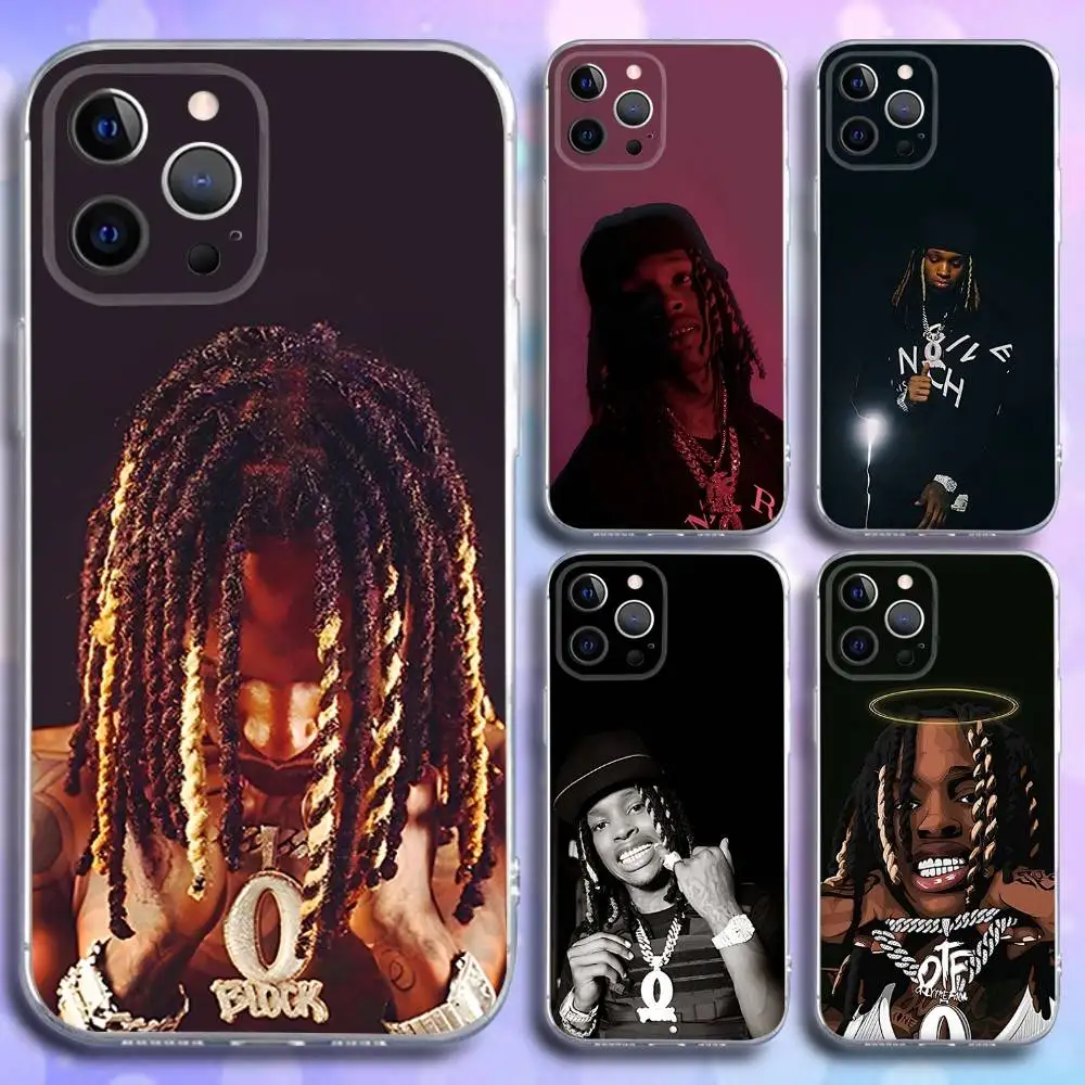 

Rapper K-King Von Phone Case For iPhone 17,16,15,14,13,12,11 Pro,Max,Plus,X,XS,XR,SE4,E Mini Transparent Soft Cover