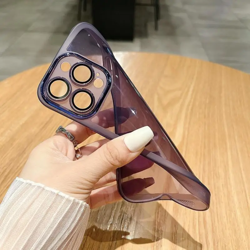 Transparente Handyhülle aus weichem TPU für Motorola Moto G54 Power Moto G64 Moto G32 Moto G14 Kameraobjektivschutzfolie. – Detail 1