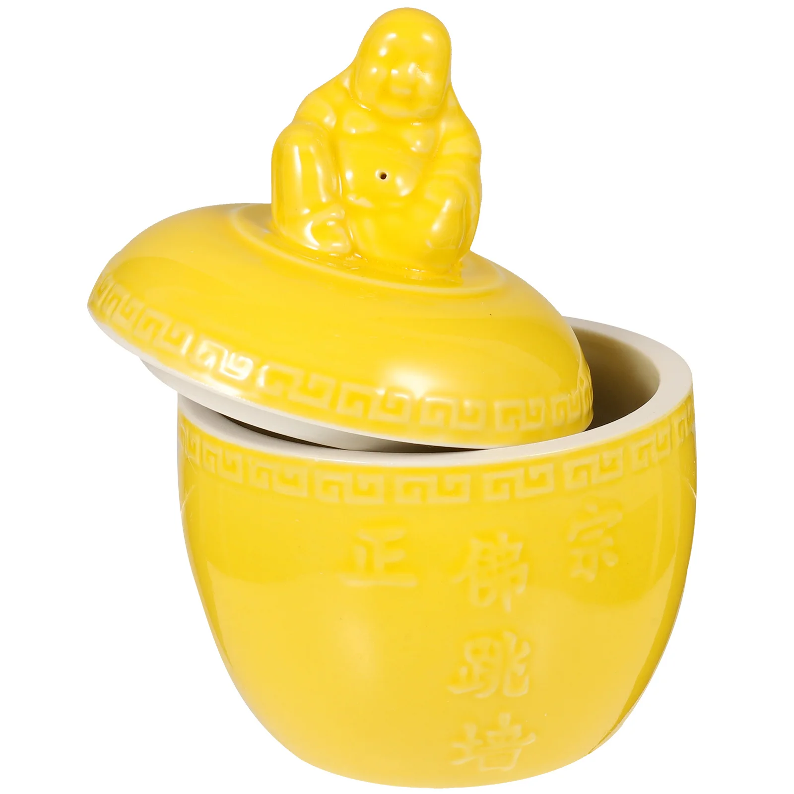 

Ceramic Stew Pot with Lid Premium Heat Resistant Soup Pot for Braising Chicken Stewing Soup Steaming Rice Multi Function Kitchen