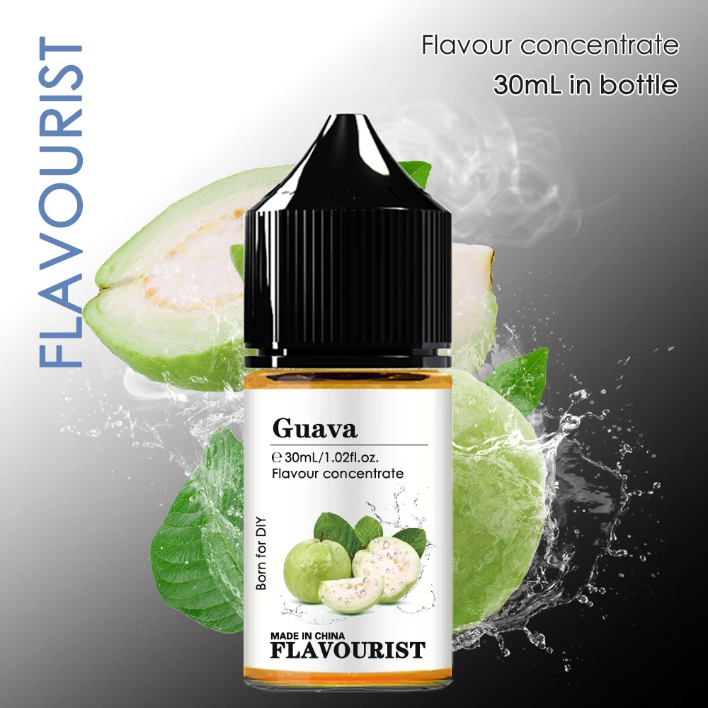 FLAVOURIST Guava Fruit Flavor Aroma Water Solubility Flavour Concentrate Psidium Guajave Scent BEST Flavored Taste Essence oil