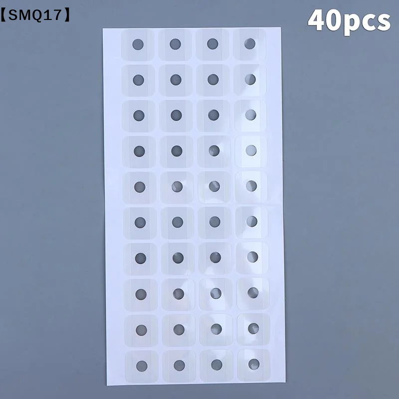 40Pcs Single Way Degassing Valves Adhesive Patch Type CO2 Releasing Valves Exhaust Ventilation Vent For Coffee Bag