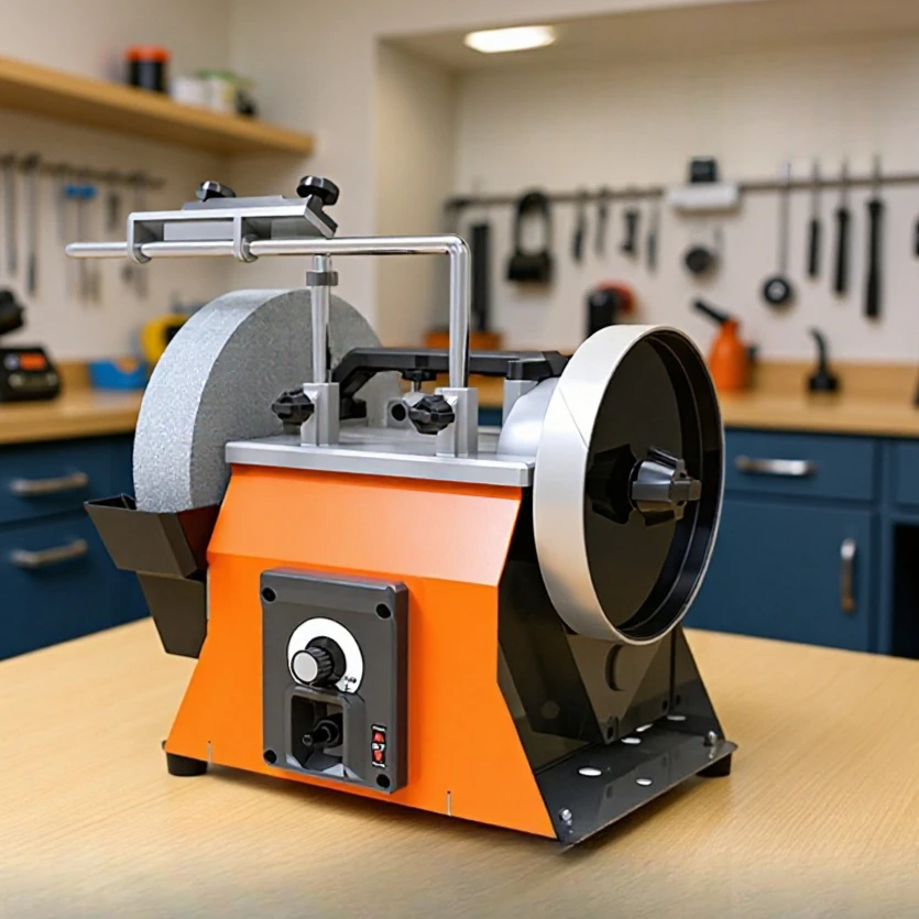 Customized 250mm Water-cooled Knife Sharpener, Speed-regulating Knife Sharpener, Polishing Machine view 3