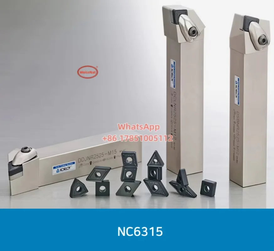 KORLOY WNMA080408 CNMA120408 SNMA120408 NC6315 Carbide Insert WNMA CNMA SNMA Inserts