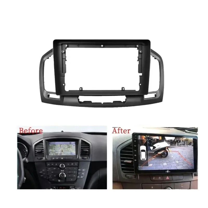 Adaptador de marco de fascia para coche para Buick Regal Opel Insignia 2008-2013, marco de fascia para panel de radio Android