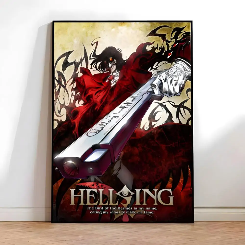 H-Hellsing Poster Hochwertige Vintage-Drucke und Poster für Zuhause, Bar, Café, ästhetische Wandkunst. – Detail 8