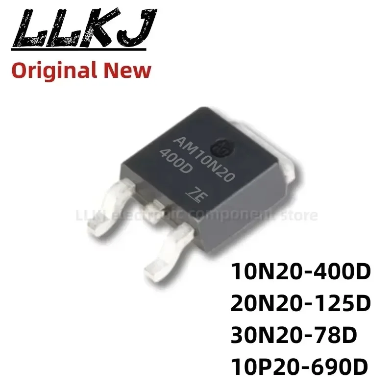 1pcs AM10N20-400D AM20N20-125D AM30N20-78D AM10P20-690D TO252 MOS Fet