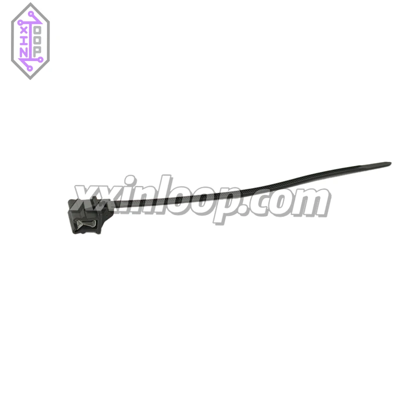 126‐00000 ربطة كابل مع مشبك حافة PA66HS 160 مم × 4.6 مم حزمة ربطة عنق 1.0 ‐ 3.0 مم مشبك لوحة لحزام سلك لوحة السيارات #4