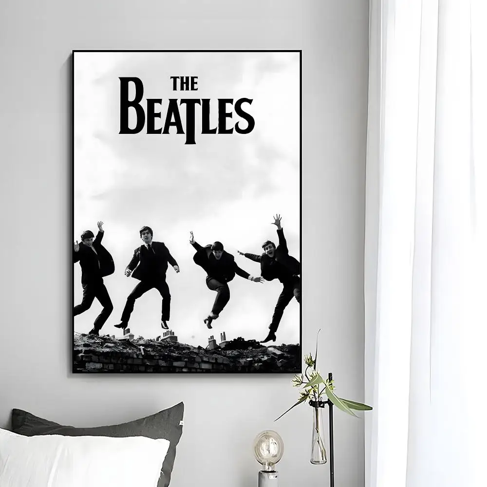 Klassisches Band-Poster von The Beatles, Wandkunstdruck, dekoratives Wandbild, Heimdekoration, Geschenk, ungerahmt – Detail 12