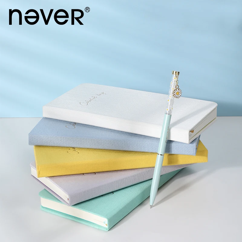 أبدا ملون أسبوعي مخطط أسابيع المفكرة لكامل سنوي بسيط محمول دفتر سميكة لون الحلوى لمكتب المدرسة