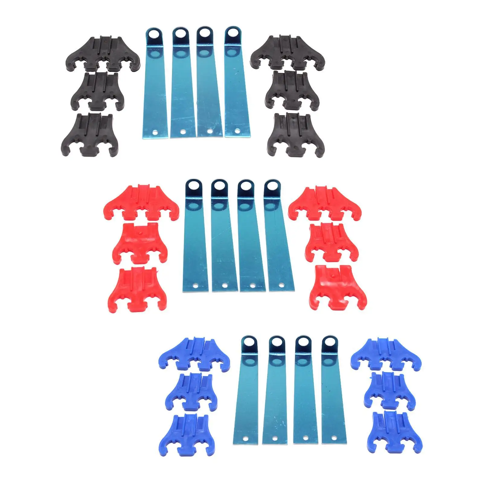 4x Ignition Wire Loom Kit Holders 7 8 9 mm Separators Replacement Easy Installation Repair Parts Automobile Accessories