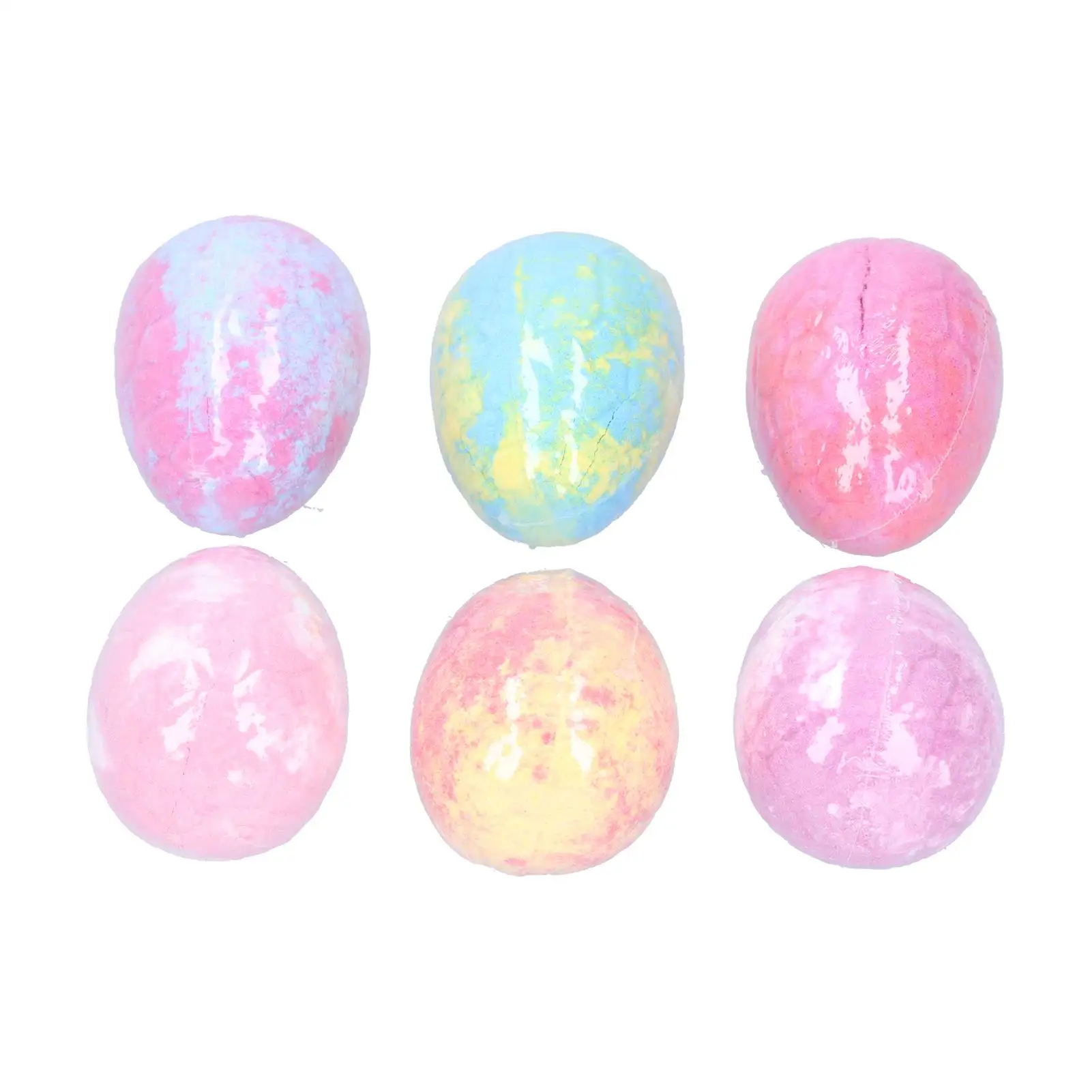 Dinosaur Egg Bath Salt Balls 6X120g - Essential Oil Bubble Bath for kids , Plant Extracts, Fun Bathing Experience