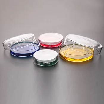 35mm-200mm Borosilicate Glass Petri Dish Cell Sterile Culture Dish Laboratory Lab Supplies