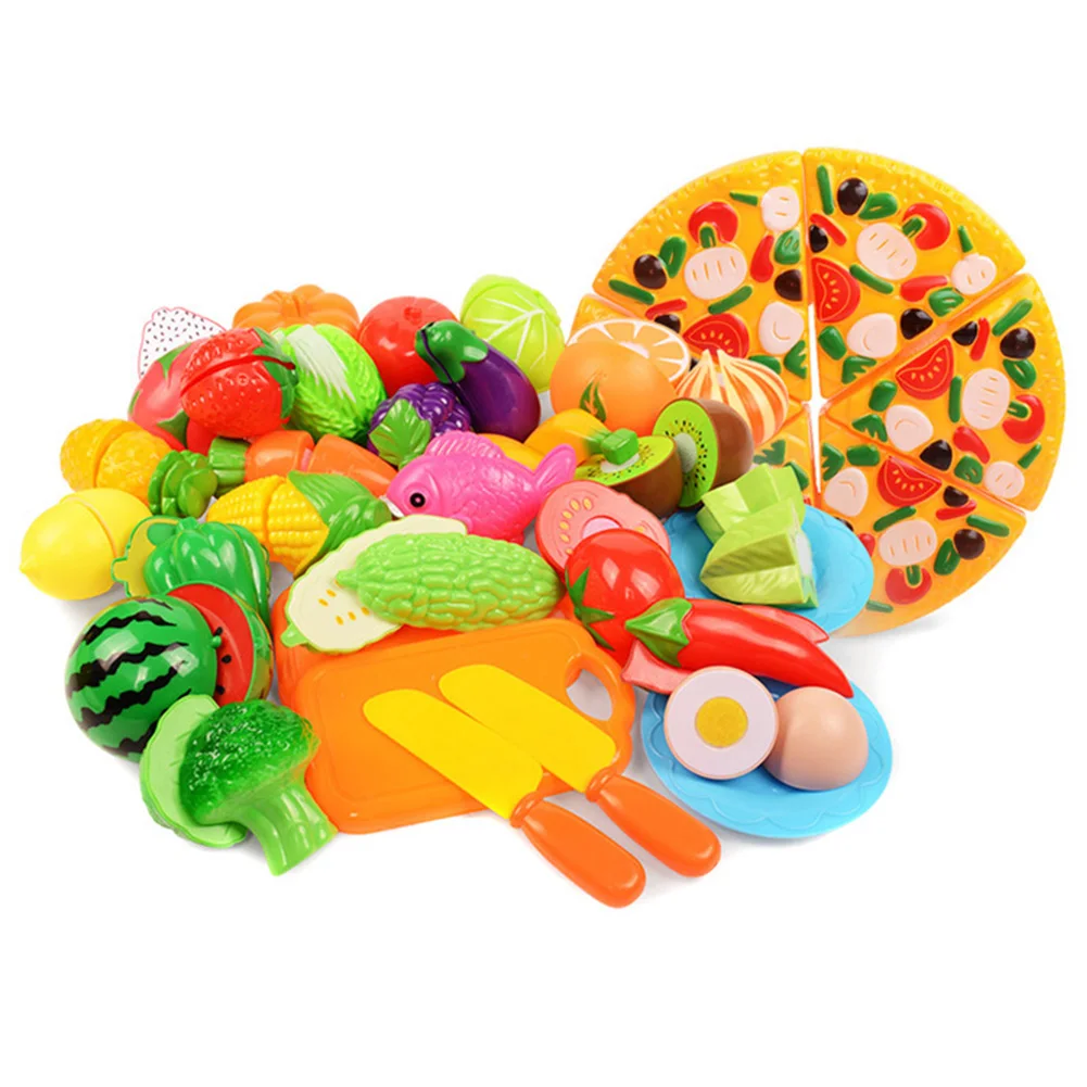 Colorful Fruit Vegetable DIY Play Toy Set Safe Non-Toxic Early Education Toy for Kindergartens Early Education Center