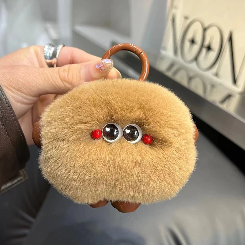 Cute Kawaii Trendy Plush Doll Pendant For Women Girls Fashion Car Keychain Creative Backpack Decoration Accessories Gifts