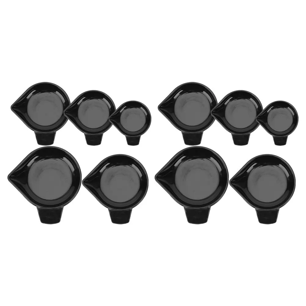 

10Pcs Plastic Weighing Trays Digital Scale Weighing Pan for Laboratory Use Sturdy Stackable Smooth Handle Powder Sample
