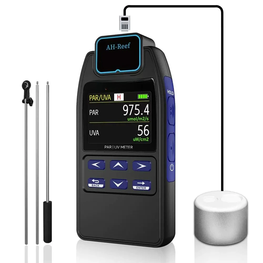 Fish tank PAR meter PAR value tester Coral irradiometer Underwater irradiometer Waterproof IP68