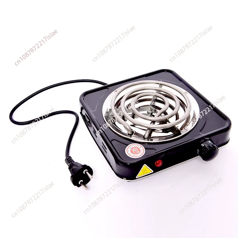 220V 1000W Single-head Electric Stove Kitchen Heating Furnace Burner Household Hot Plate Cooker Coffee Heater 5-Speed Thermostat