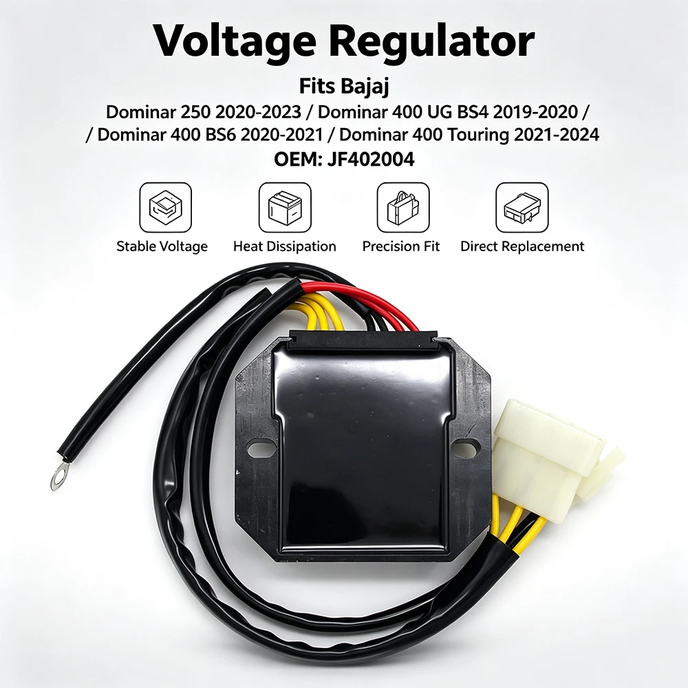 Motorcycle Voltage Regulator Rectifier For Bajaj Dominar 250 400 UG BS4 400 BS6 400 Touring OEM:JF402004 Motorcycle Accessories
