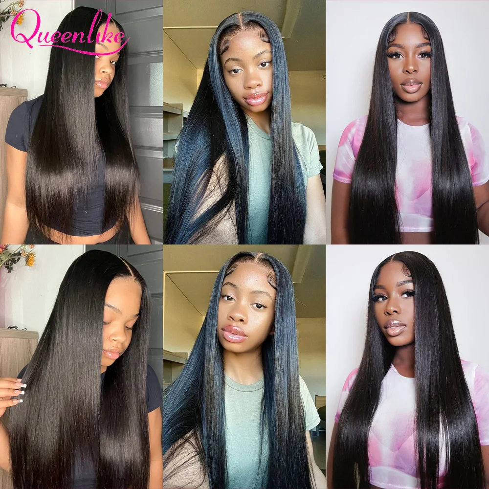 2x6 Lace Closure 14-26 inch Brazilian Straight Lace Closure 6 Inch Deep Part Closure Human Hair for Women Middle Part