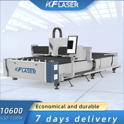 y 2024 года, лидер продаж KF laser Metalowy wycinarka laserowa CNC do cięcia laserem światłowodowym blachy ze źródłem lasera 2kw 3kw 6kw 12kw