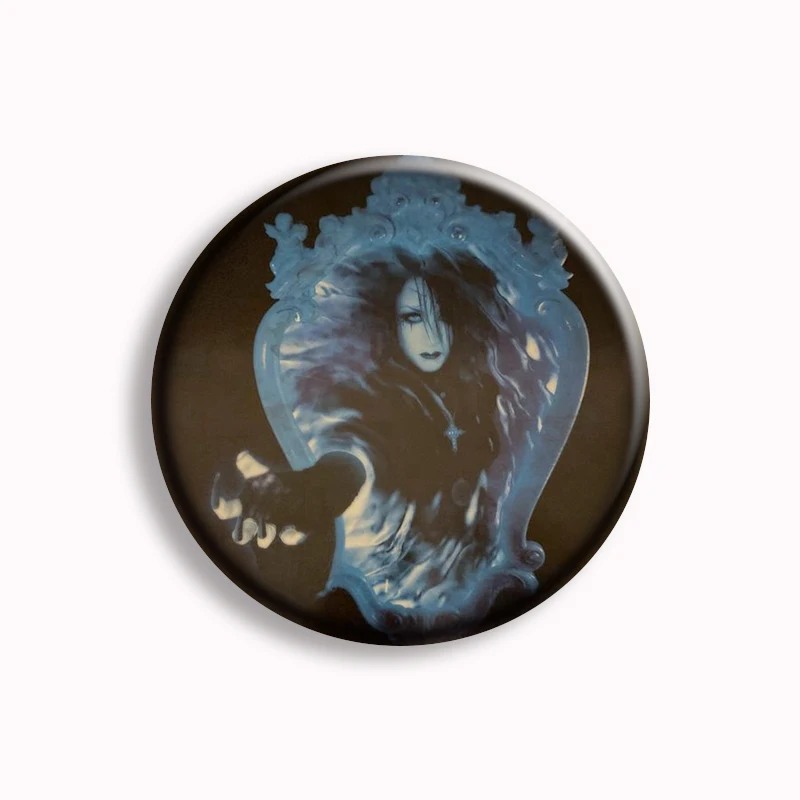 Malice Mizer Visual Kei Rock Band Soft Button Pin Mana Sama Gothic