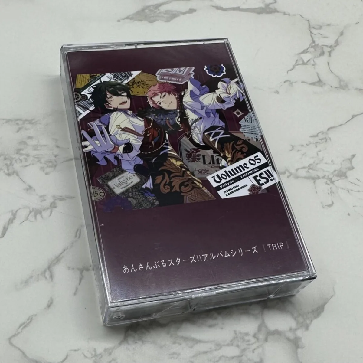 

Ensemble Stars!! ES Album Series Valkyrie TRIP Music Cassette Tape with Lyric Book for Game Music Fans and Collectors