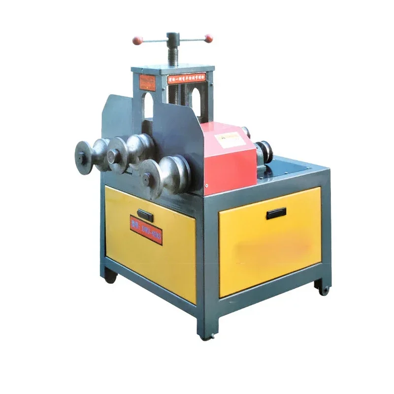 Heavy Duty Electric Pipe Bender Hydraulic Stainless Steel Square Pipe Greenhouse Pipe Bender  Roll Bending Machine