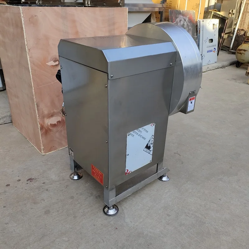 Máquina cortadora de taro y jengibre con tira de espesor comercial, trituradora de jengibre