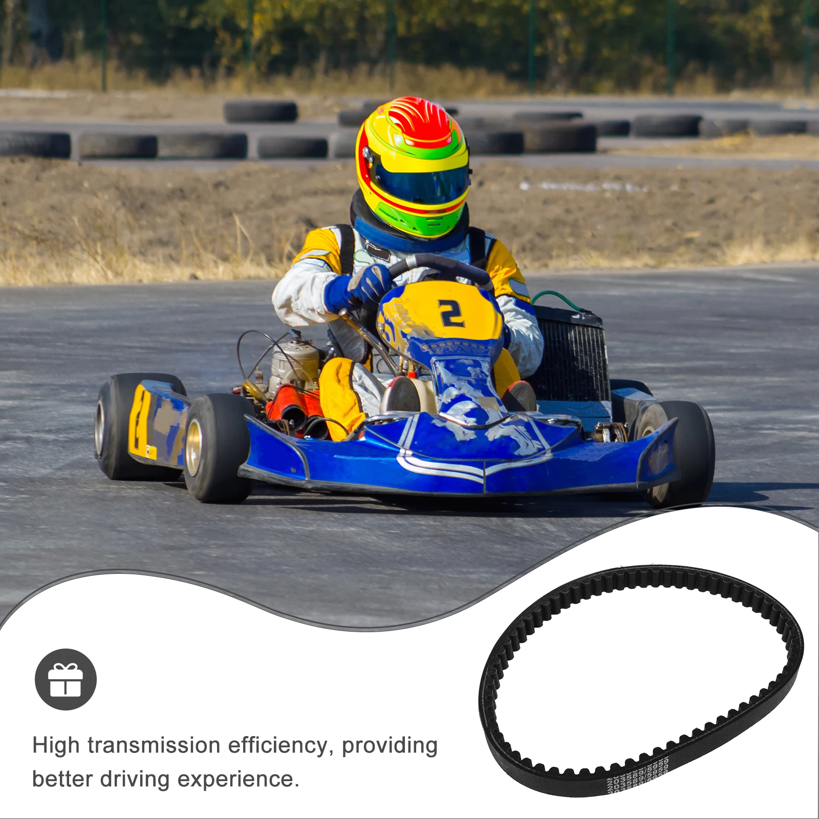 

Go Kart Clutch Drive Rubber Belt For Manco 5959 Atv Drive Belt Replacement Go Kart Parts Easy Install Smooth Transmission