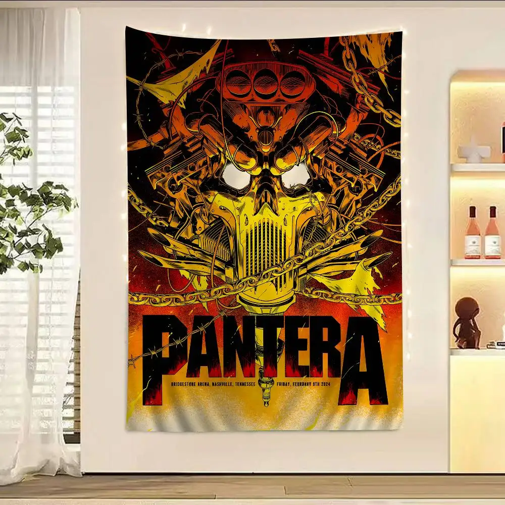 

Большой настенный гобелен с принтом P-Pantera, подвесной настенный гобелен Таро, хиппи, настенные коврики для общежития, дешевый настенный гобелен в стиле хиппи